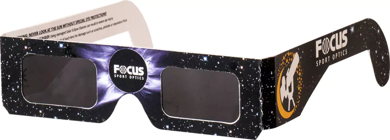 Focus Sports Optics Solar Eclipse glasses, 1 stk – Solformørkelsesbriller