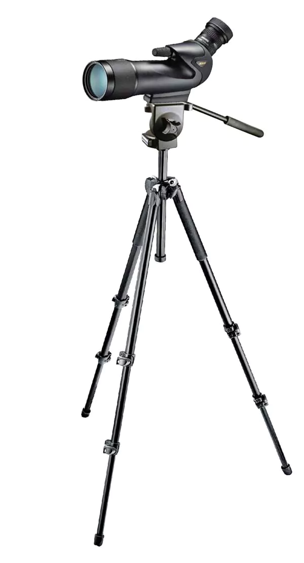 Nikon Prostaff 5 Fieldscope 60mm teleskopsett – Teleskop m/skrå innsikt, med stativ - Image 2