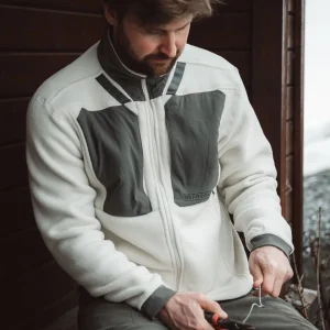 Midlayer Fleece White