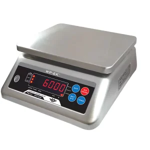 My Weigh WP6K, Helt vanntett IP68 – Digital bordvekt med 0,5g deling