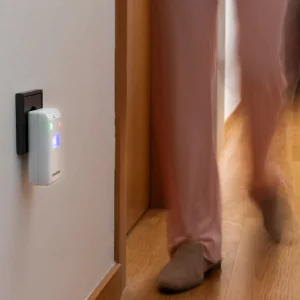 Elektrisk insektsrepeller med LED-lys