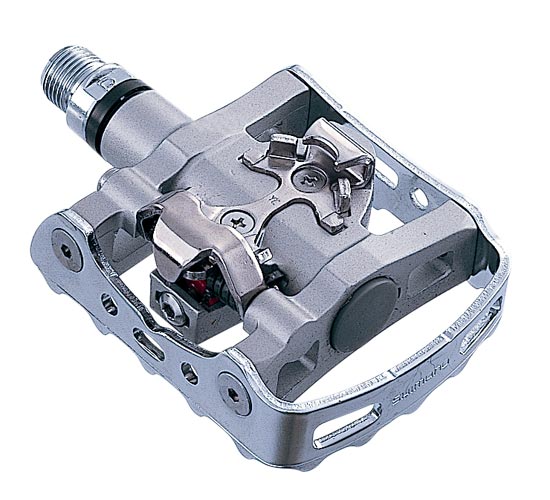 Shimano Pedaler SPD inkl. SM-SH56 PD-M324 Sølv