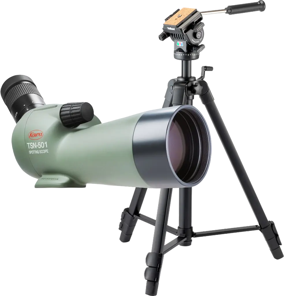 Kowa TSN-501 20-40x m/Velbon 638 stativ – Teleskop m/skrå innsikt - Image 2