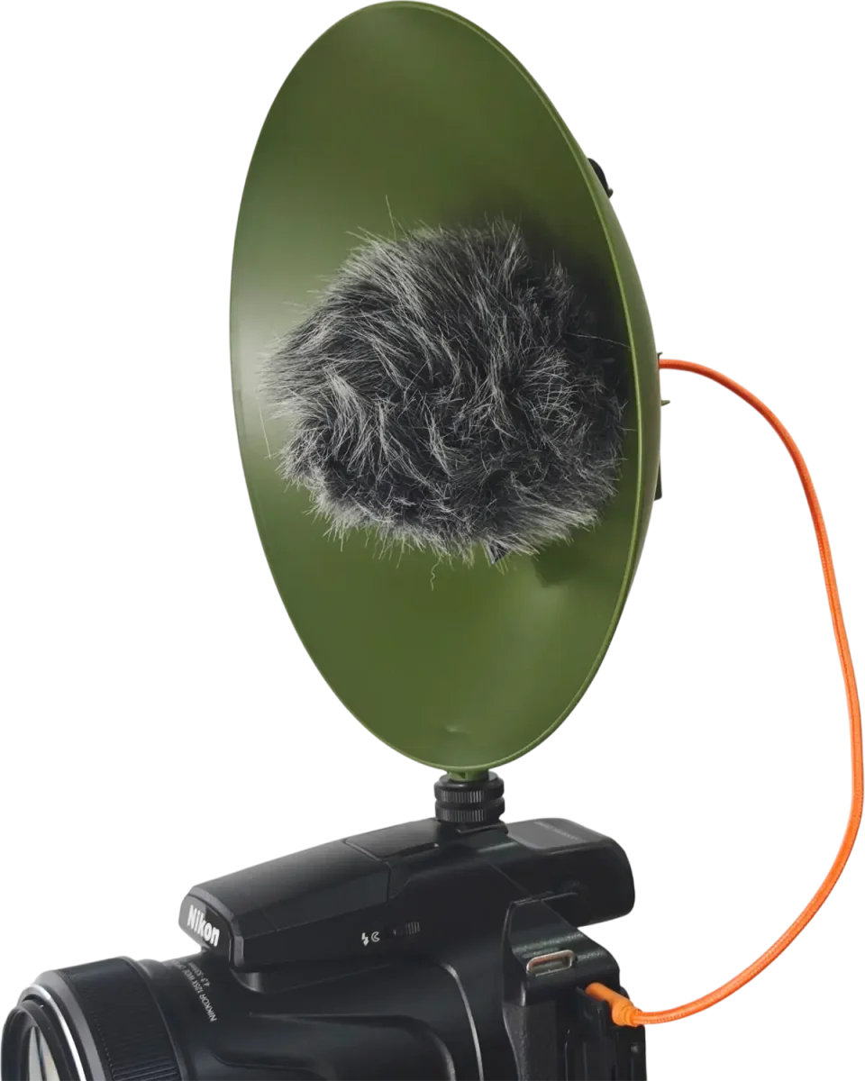 BirdMic PRO Parabolmikrofon kit med audiointerface - Image 5