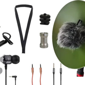 BirdMic PRO Parabolmikrofon kit med audiointerface